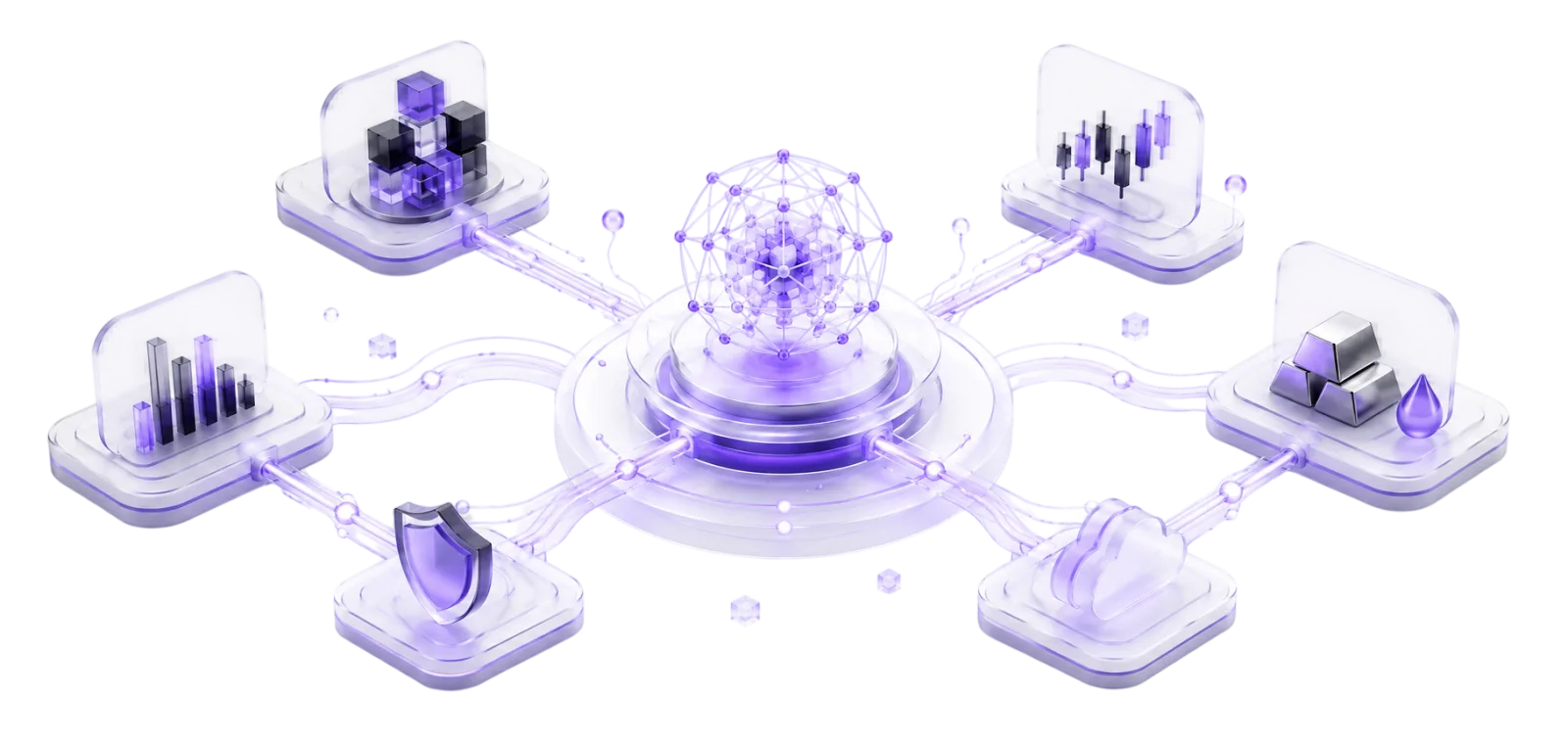 Global cryptocurrency trading platform infrastructure — Muelle Capitaje